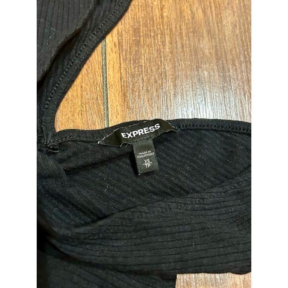 Express Ribbed Fit & Flare Dress size XS - Picture 6 of 6
